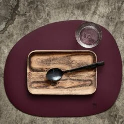 Aida Raw Tischset, Lila -Alderaine Geschaft aida raw placemat 1 1