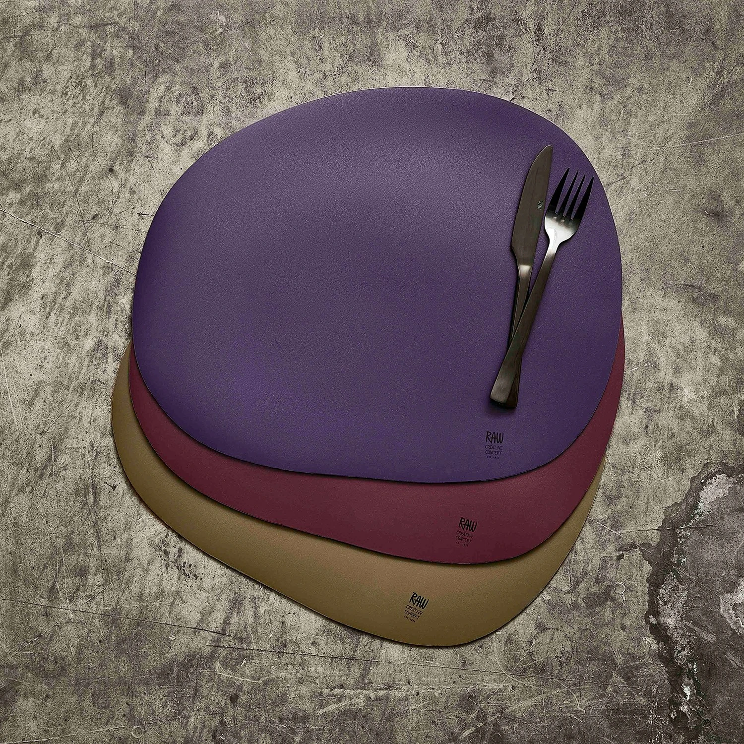 Aida Raw Glasuntersetzer Silikon 6-er Set, Grün 6 Aida Raw Glasuntersetzer Silikon 6-er Set, Grün – Bild 4