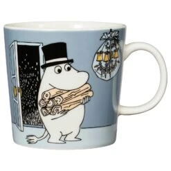 Arabia Moomin Tasse 30 Cl, Moominpappa Grau