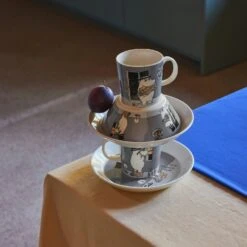 Arabia Moomin Tasse 30 Cl, Moominpappa Grau -Alderaine Geschaft arabia moomin tasse 30 cl moominpappa grau 2
