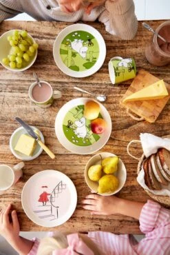 Arabia Mumin Teller "Mumin" Ø19cm, Grasgrün -Alderaine Geschaft arabia mumin teller 19cm 29