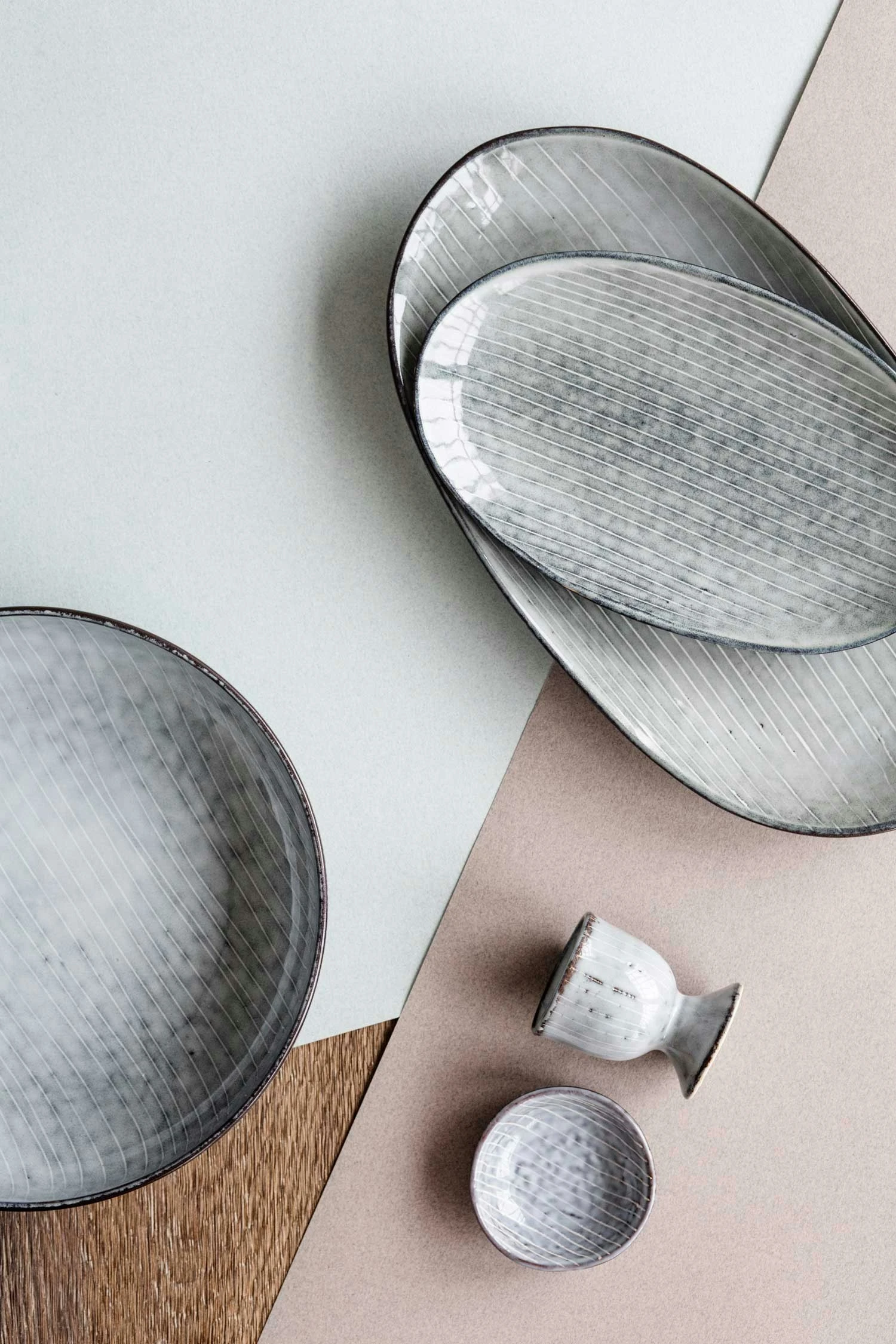 Broste Copenhagen Nordic Sea Schüssel 17cm, Grau 4 Broste Copenhagen Nordic Sea Schüssel 17cm, Grau – Bild 2