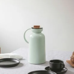 Eva Solo Silhouette Thermoskanne 1 L, Sage -Alderaine Geschaft eva solo silhouette thermoskanne 1 l 20