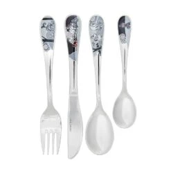 Mumin Kinderbesteck "Mumin Auf Abenteuer – Umzug", 4er-Set