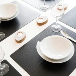 LIND DNA Square Buffalo Tischset L, Schwarz 7 LIND DNA Square Buffalo Tischset L, Schwarz -Alderaine Geschaft lind dna square buffalo tischset l schwarz 1