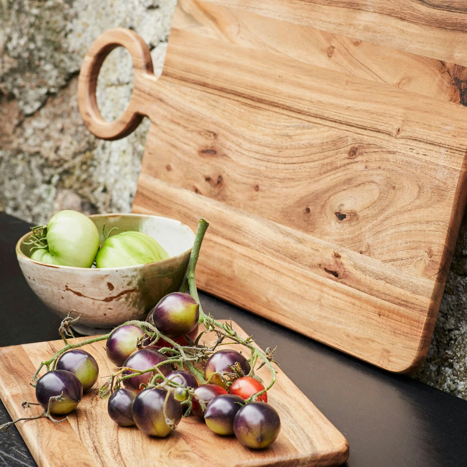 Madam Stoltz Schüssel 25 Cl, Grün / Weiß 4 Madam Stoltz Schüssel 25 Cl, Grün / Weiß – Bild 2