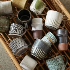 Madam Stoltz Tasse 8 Cm, Grün / Weiß -Alderaine Geschaft madam stoltz tasse 8 cm grun wei 2