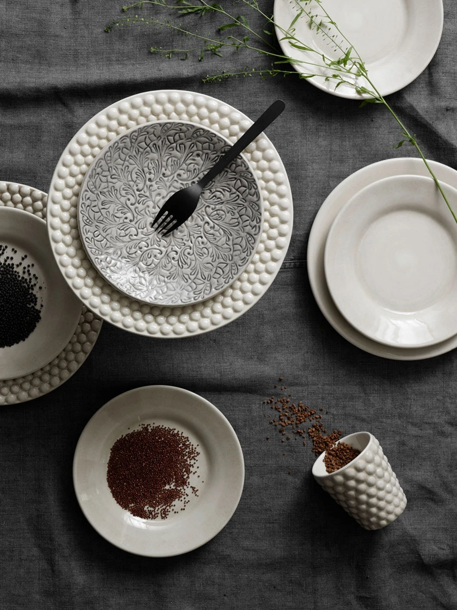 Mateus Lace Platte Ø34cm, Grau 6 Mateus Lace Platte Ø34cm, Grau – Bild 4