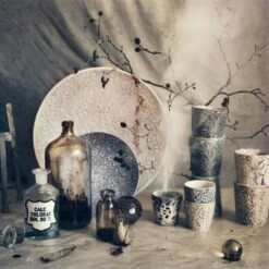 Mateus Lace Platte Ø34cm, Grau 11 Mateus Lace Platte Ø34cm, Grau -Alderaine Geschaft mateus lace platte 34cm blau 6