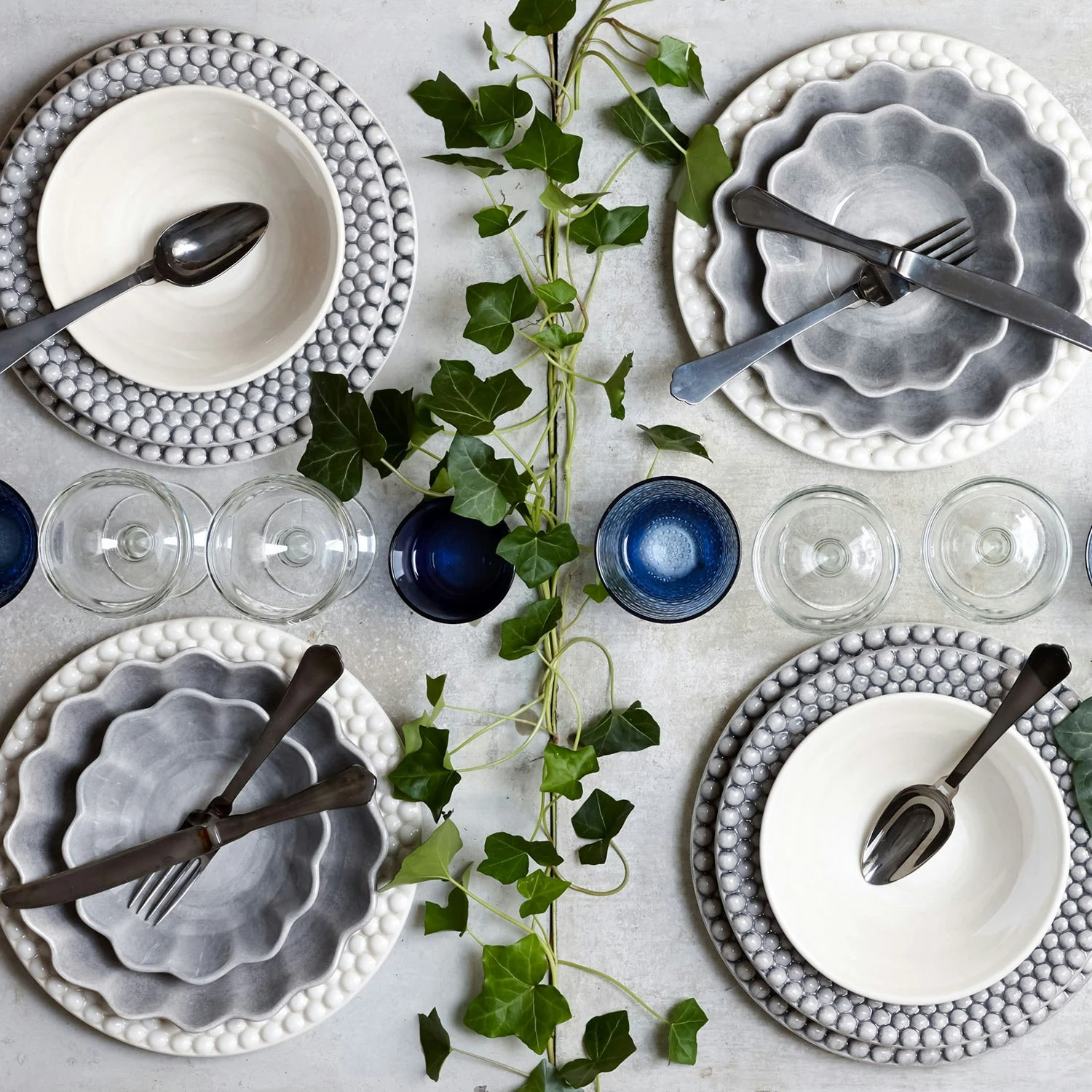 Mateus Schale Basic Oyster Medium Ø 24 Cm, Grau 7 Mateus Schale Basic Oyster Medium Ø 24 Cm, Grau – Bild 5