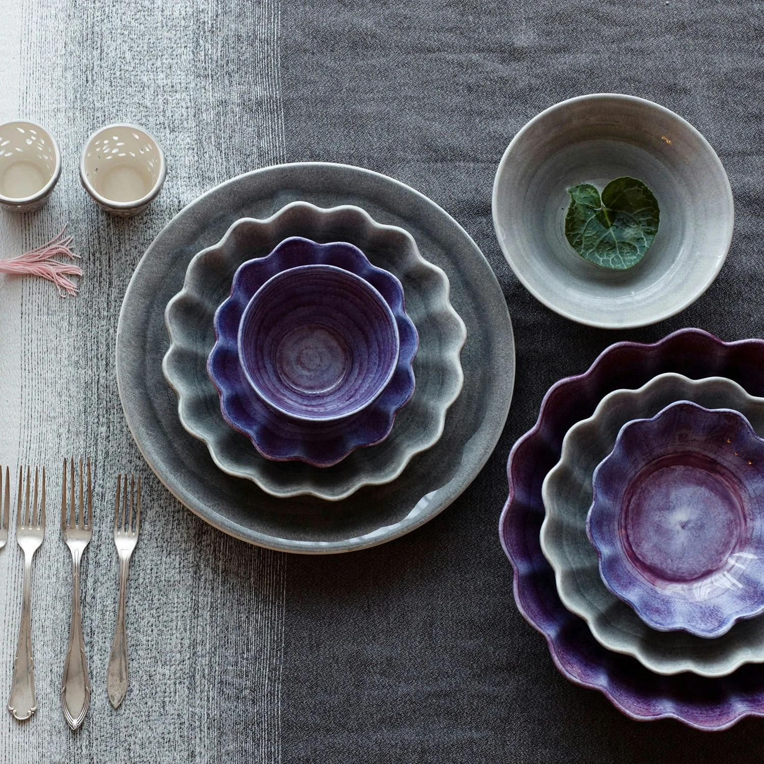 Mateus Schale Basic Oyster Medium Ø 24 Cm, Grau 8 Mateus Schale Basic Oyster Medium Ø 24 Cm, Grau – Bild 6