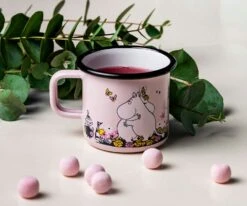 Muurla Moomin Enamel Mug 37 Cl, Hug -Alderaine Geschaft muurla moomin enamel mug 37 cl hug 3