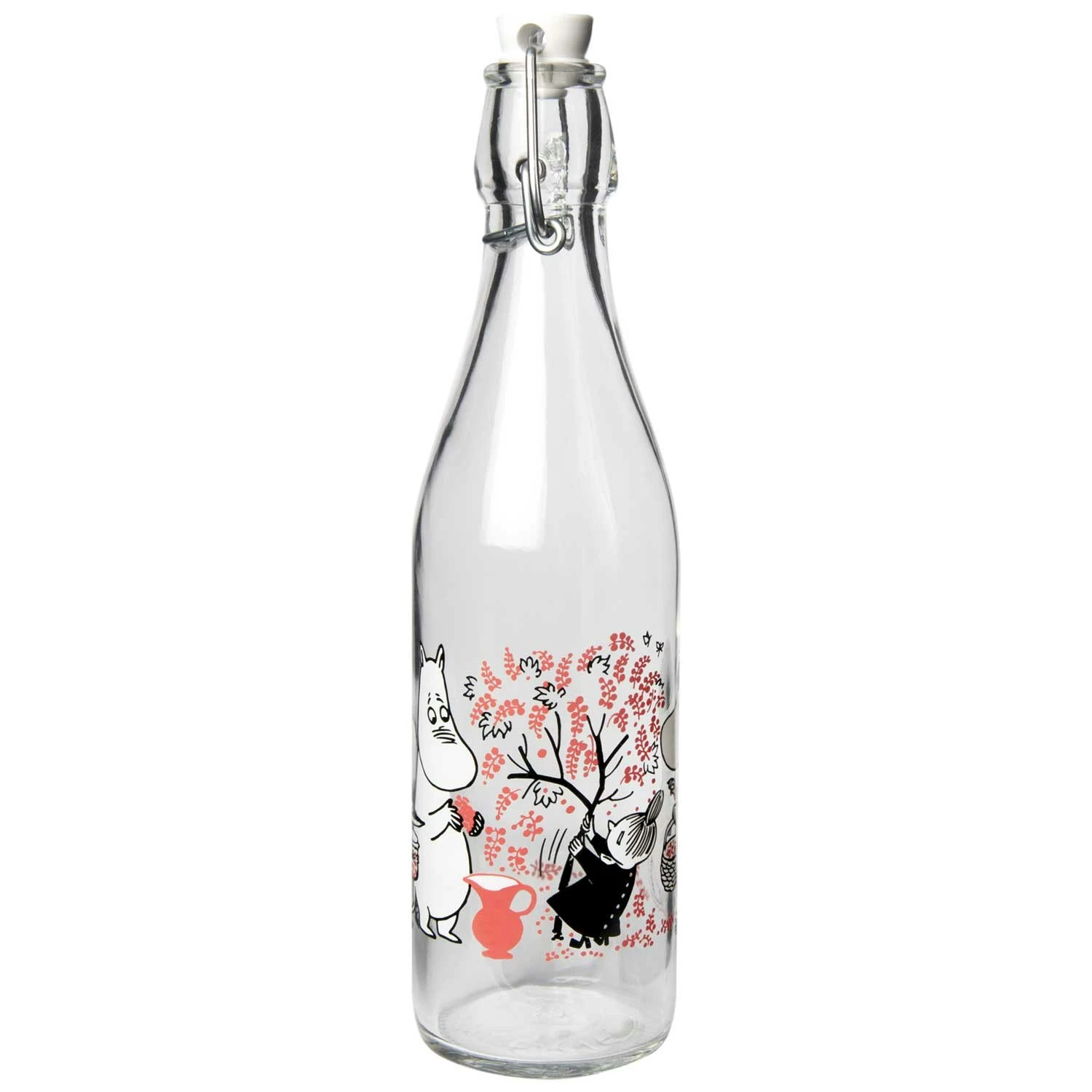 Muurla Mumin Glasflasche "Beeren" 0,5L 3 Muurla Mumin Glasflasche "Beeren" 0,5L