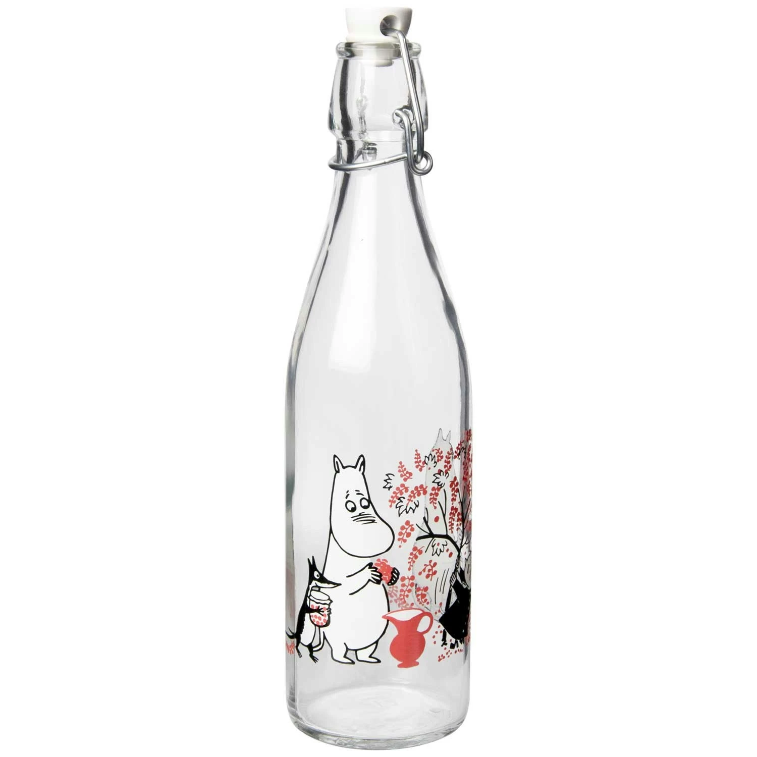 Muurla Mumin Glasflasche "Beeren" 0,5L 4 Muurla Mumin Glasflasche "Beeren" 0,5L – Bild 2