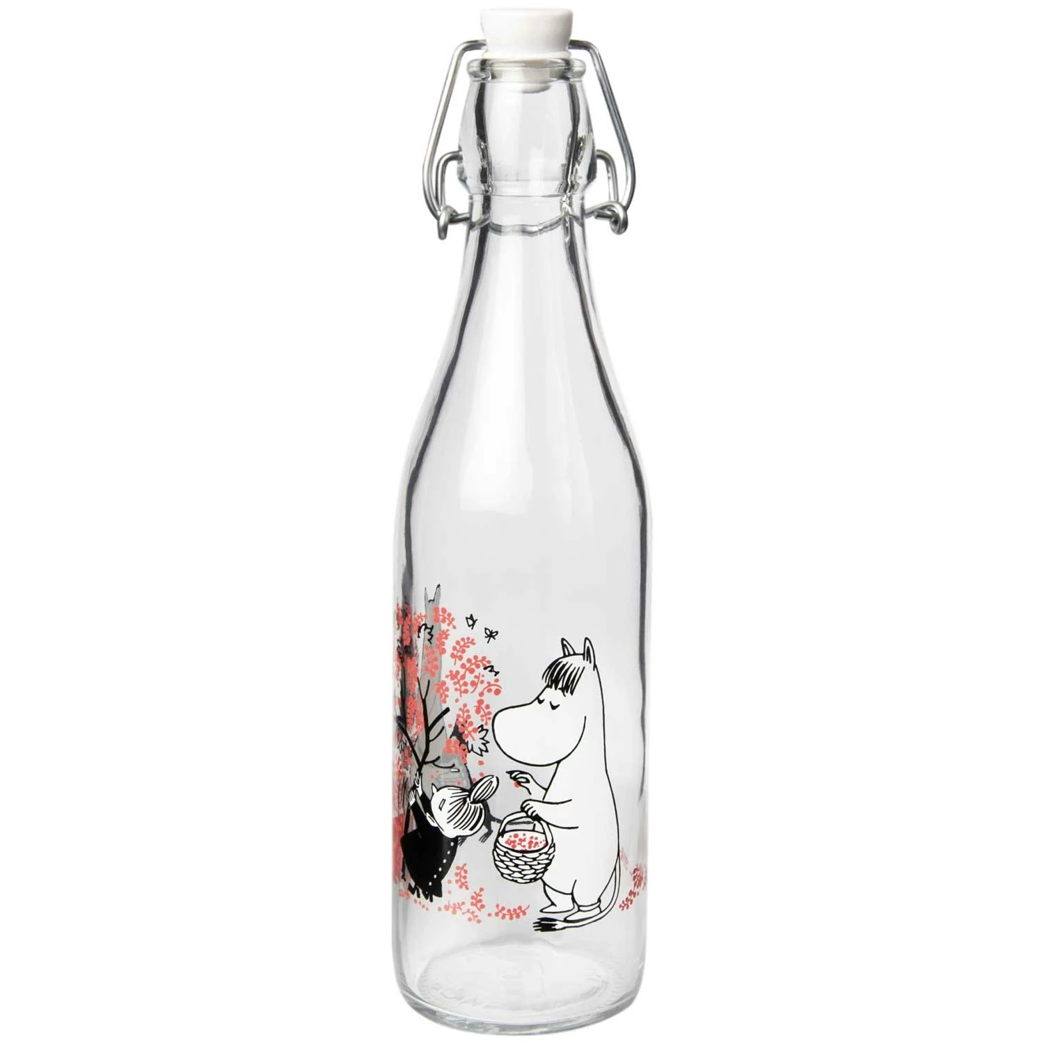 Muurla Mumin Glasflasche "Beeren" 0,5L 5 Muurla Mumin Glasflasche "Beeren" 0,5L – Bild 3