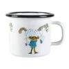 Muurla Pippi And The Horse Enamel Mug, 25 Cl -Alderaine Geschaft muurla pippi and the horse enamel mug 25 cl 0