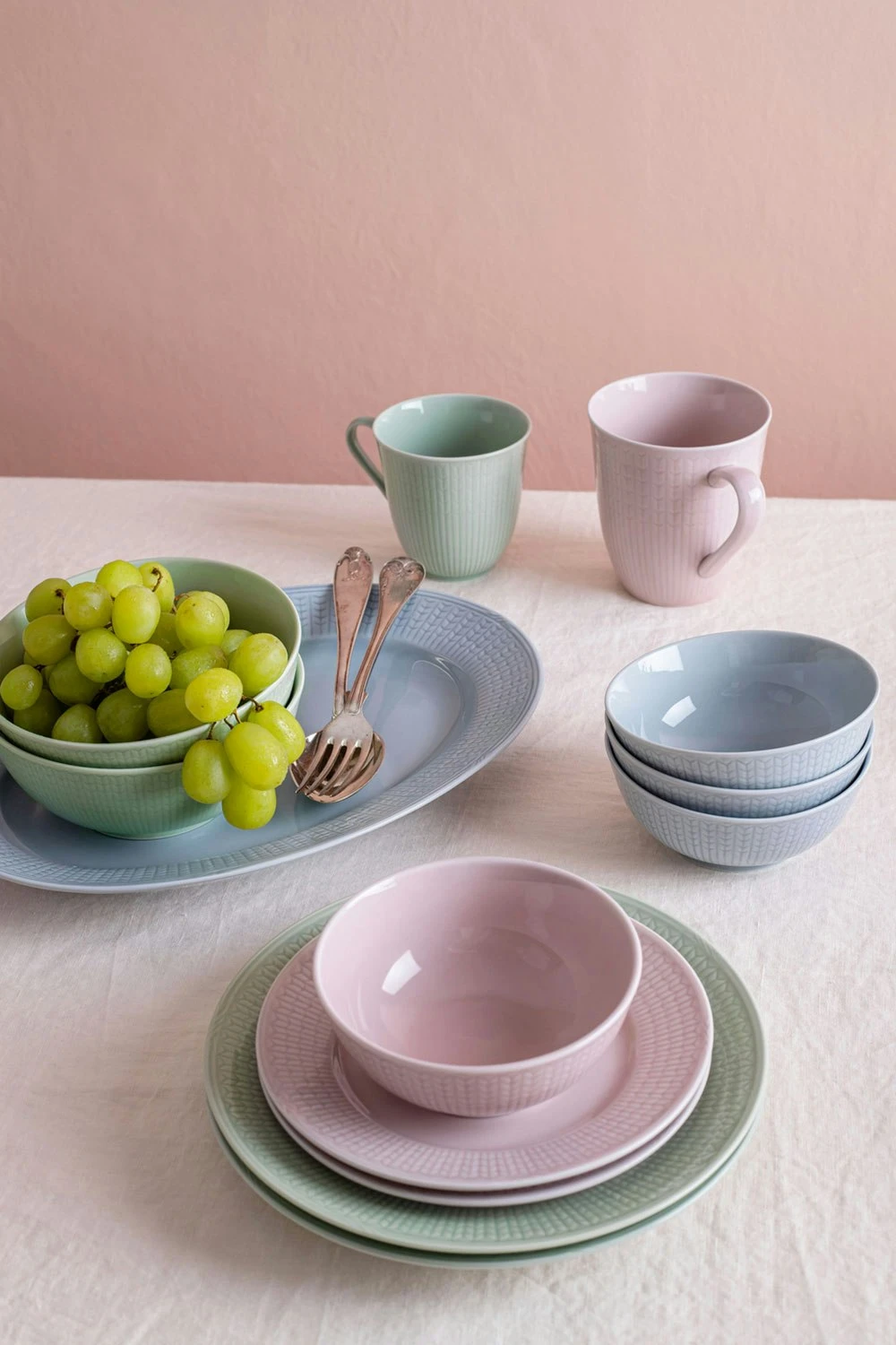 Rörstrand Swedish Grace Schüssel 60 Cl, Rosa 5 Rörstrand Swedish Grace Schüssel 60 Cl, Rosa – Bild 3