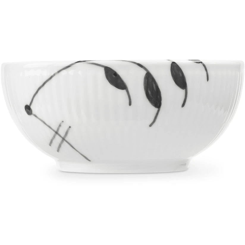 Royal Copenhagen Black Fluted Mega Schüssel, 24 Cl 4 Royal Copenhagen Black Fluted Mega Schüssel, 24 Cl – Bild 2