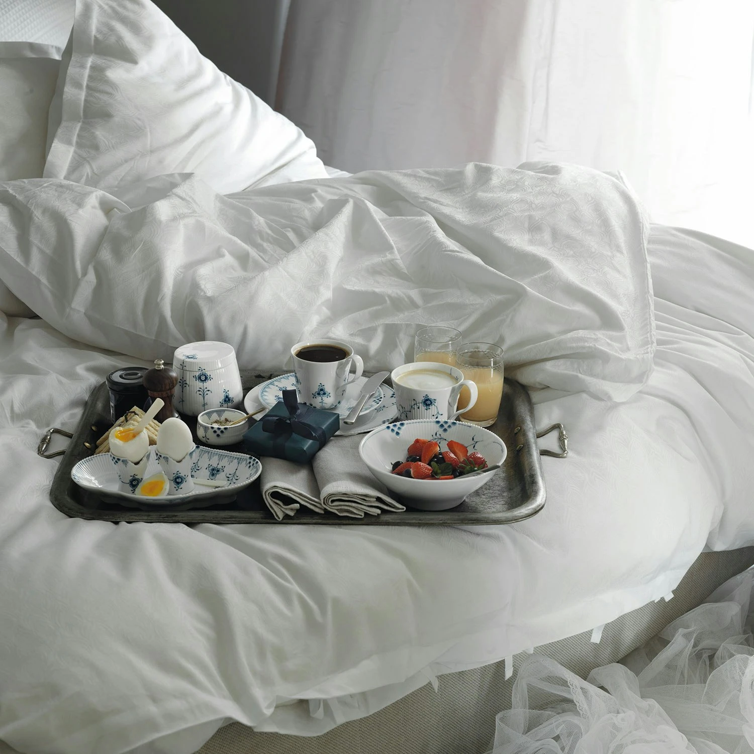 Royal Copenhagen Blue Fluted Mega Tasse 33cl, Weiss 6 Royal Copenhagen Blue Fluted Mega Tasse 33cl, Weiss – Bild 4