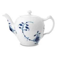 Royal Copenhagen Blue Fluted Mega Teekanne Mit Deckel 100 Cl