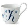 Royal Copenhagen Alphabet Tasse 33 Cl, K -Alderaine Geschaft royal copenhagen blue fluted pl alphabet mug a 73
