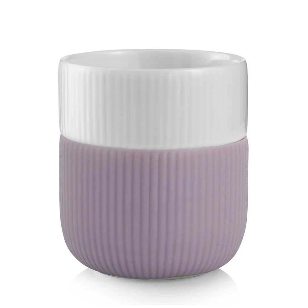 Royal Copenhagen Fluted Contrast Tasse 33 Cl, Helllila 3 Royal Copenhagen Fluted Contrast Tasse 33 Cl, Helllila