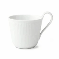 Royal Copenhagen White Fluted Tasse 33cl