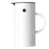 Stelton EM77 Classic Thermoskanne, Weiss Glänzend, 0,5L -Alderaine Geschaft stelton em77 classic thermoskanne edelstahl 05l 5