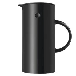 Stelton EM77 Classic Thermoskanne, Schwarz Glänzend, 0,5L